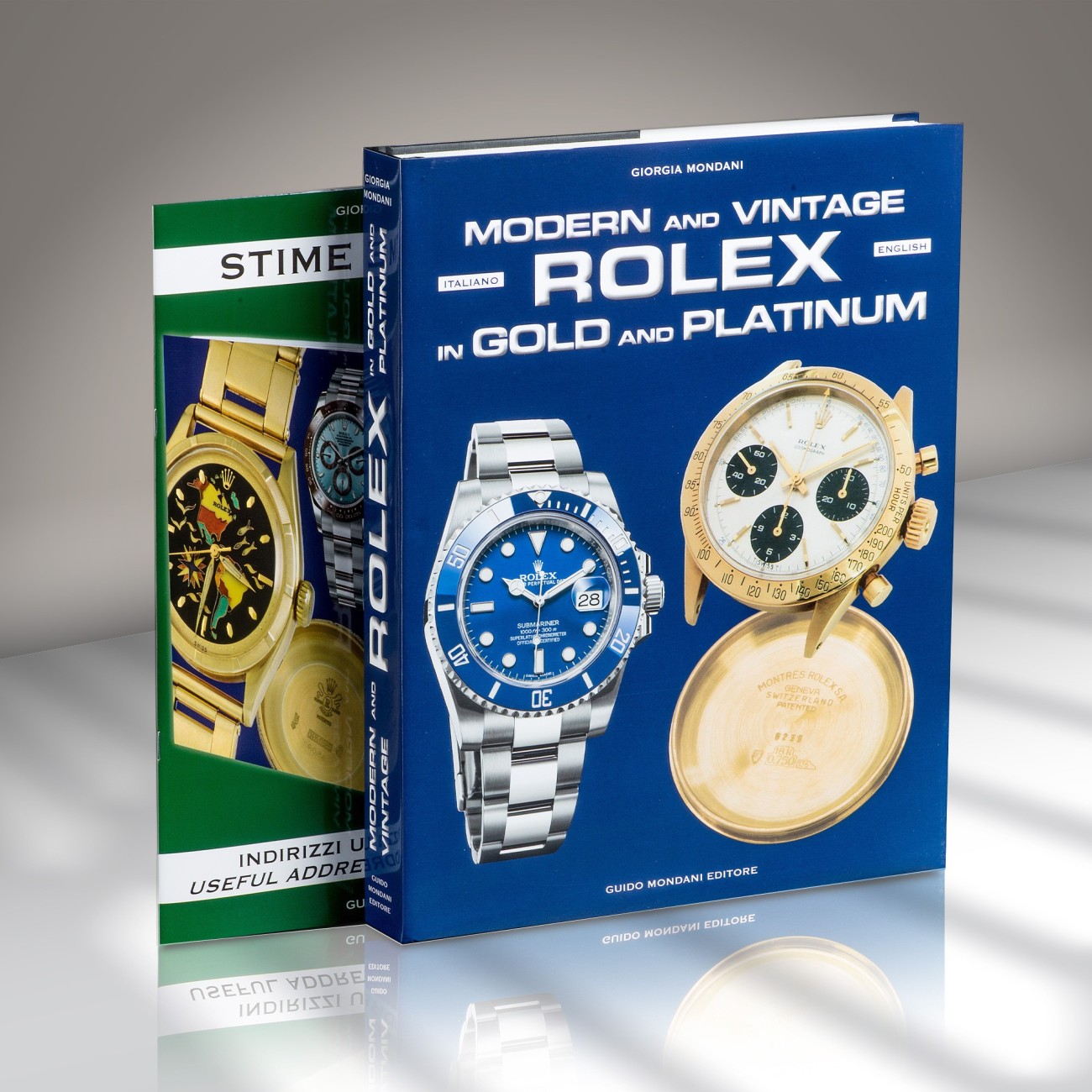 Buch über moderne und Vintage-Rolex-Uhren aus Gold und Platin