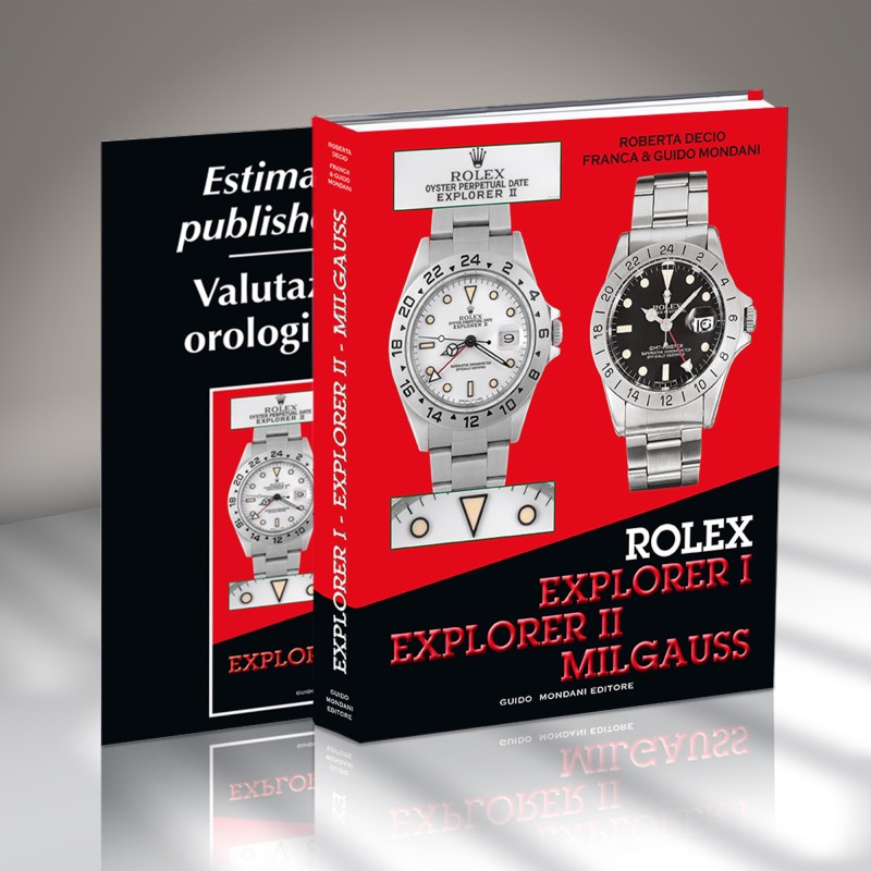 Libro di orologi Rolex Explorer I, Explorer II e Milgauss