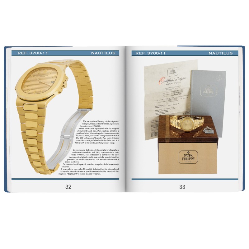 Libro orologio Patek Philippe Nautilus & Aquanaut