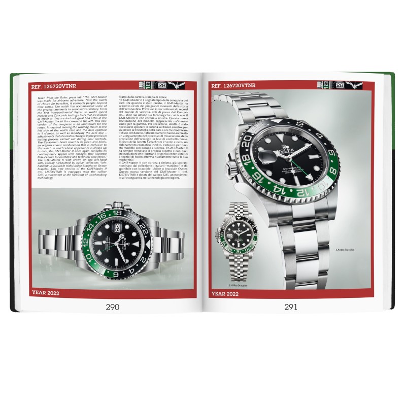 Livre Rolex GMT-Master I et II vintage et moderne